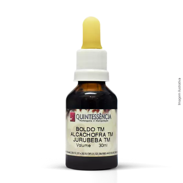Tintura de Boldo, Alcachofra e Jurubeba 30ml