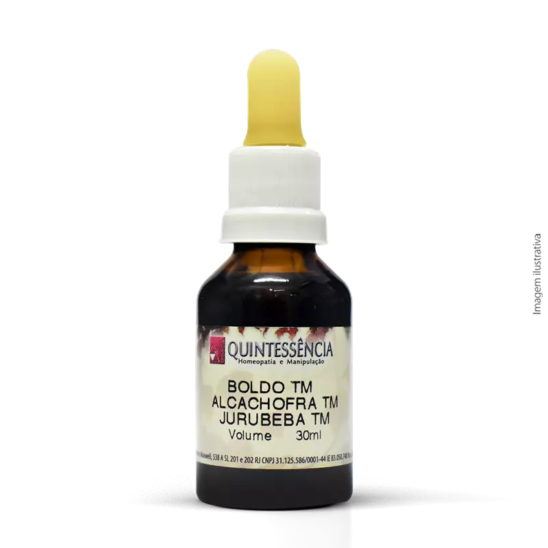 Tintura de Boldo, Alcachofra e Jurubeba 30ml