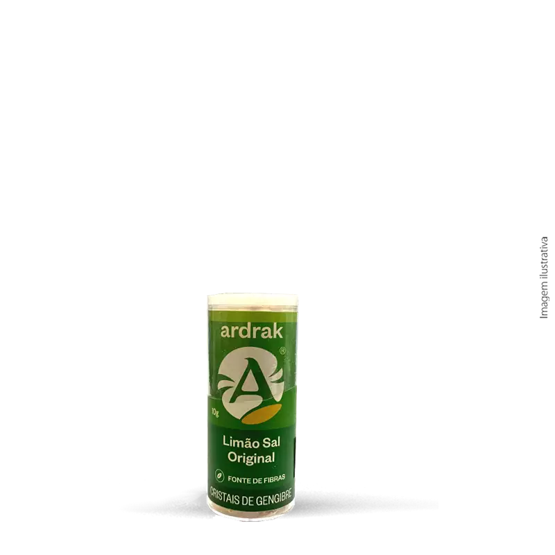 Cristais de Gengibre Salgado 10g
