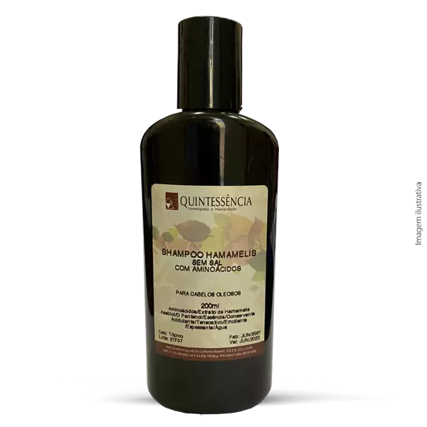 Shampoo Cabelos Oleosos Hamamelis  200ml