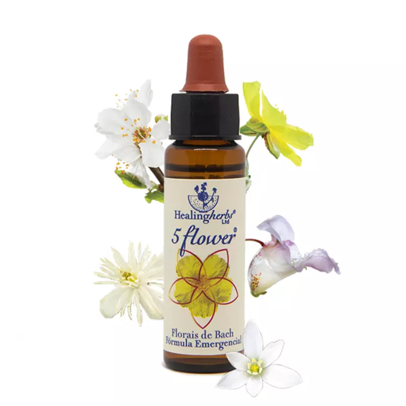 Five  Flower Emergencial(Rescue Remedy) Healing 10ml