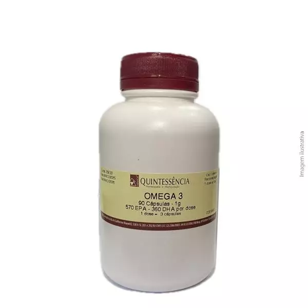 Ômega 3 (EPA / DHA) - 1g - 90 Cáps.