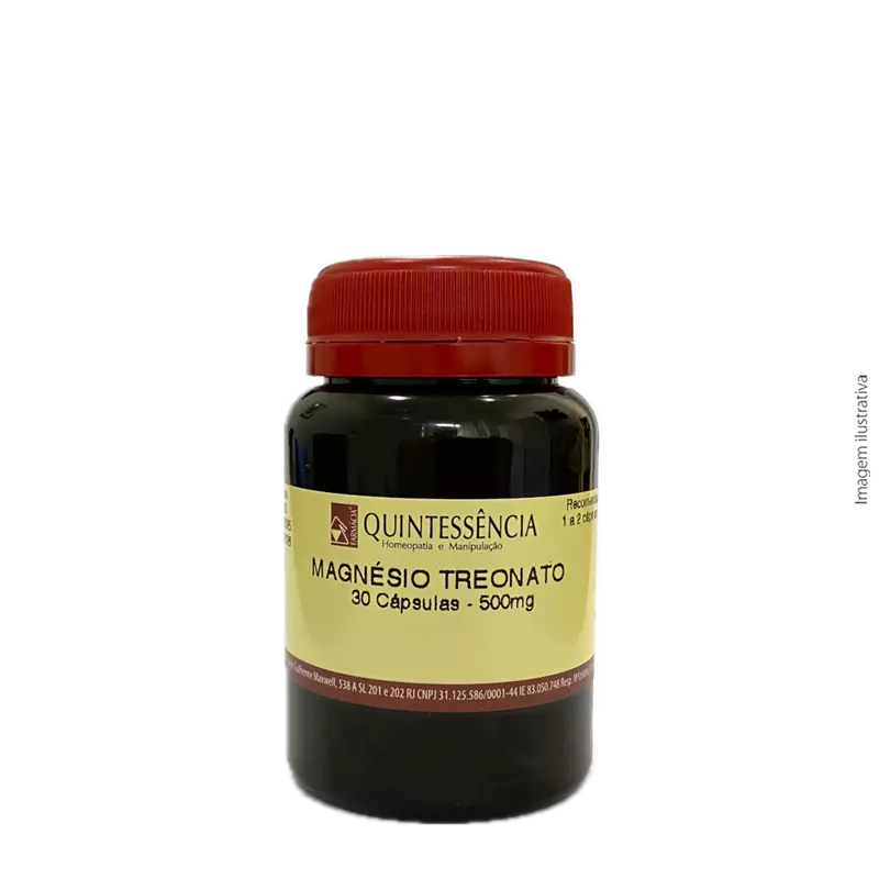 Magnesio Treonato 500mg - 30 cápsulas