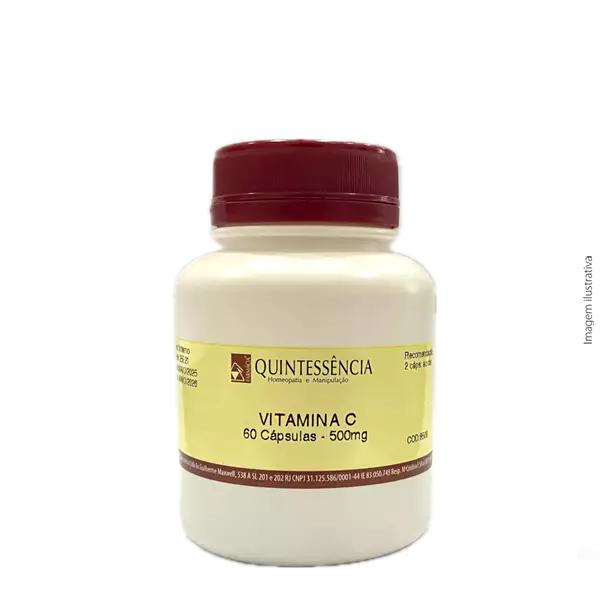 Vitamina C   500mg  60cáps.