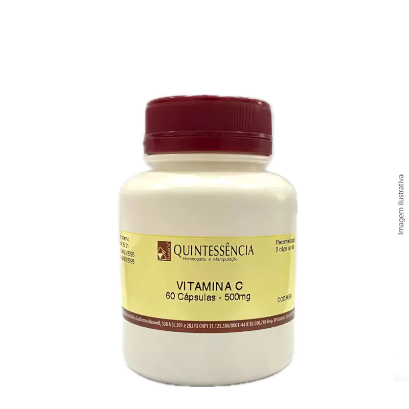 Vitamina C   500mg  60cáps.
