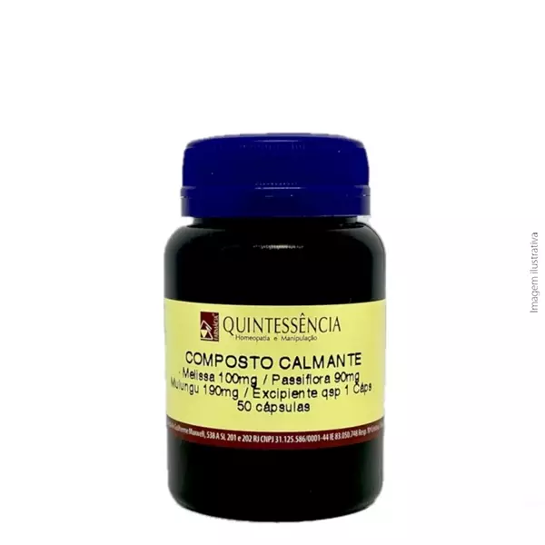 Composto Calmante - 50 Cápsulas