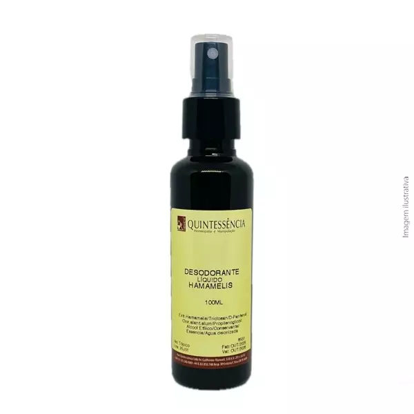 Desodorante de Hamamélis para peles sensíveis 100ml