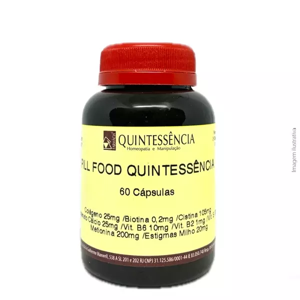 PILL FOOD QUINTESSENCIA 60 CÁPS